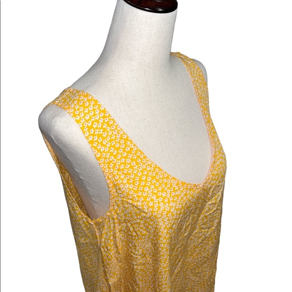 Soaked In Luxury Yellow Floral Sun Dress - Picture 3 of 4